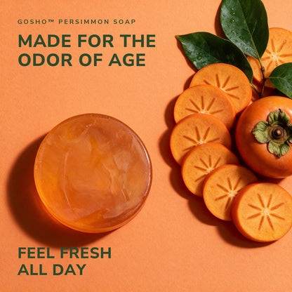 Gosho persimmon soap: made for the odor of age, feel fresh all day