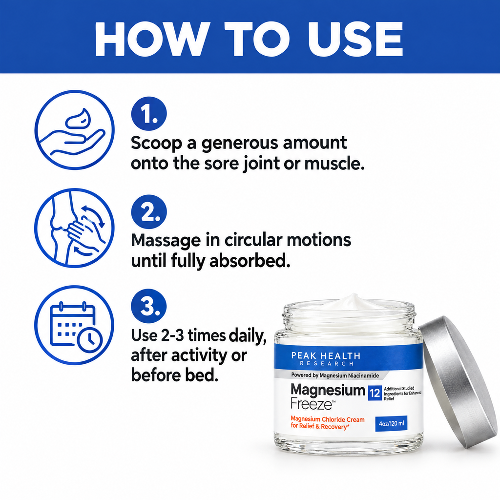How to use Magnesium Freeze